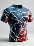 Halloween Spider Inspired Art Shirt Mens Halloween T-Shirts Birthday Gift Ideas For Him - Merchluma