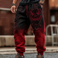 Halloween Spooky Face Sweatpants Halloween Apparel Men Good Gifts For Boyfriend - Merchluma