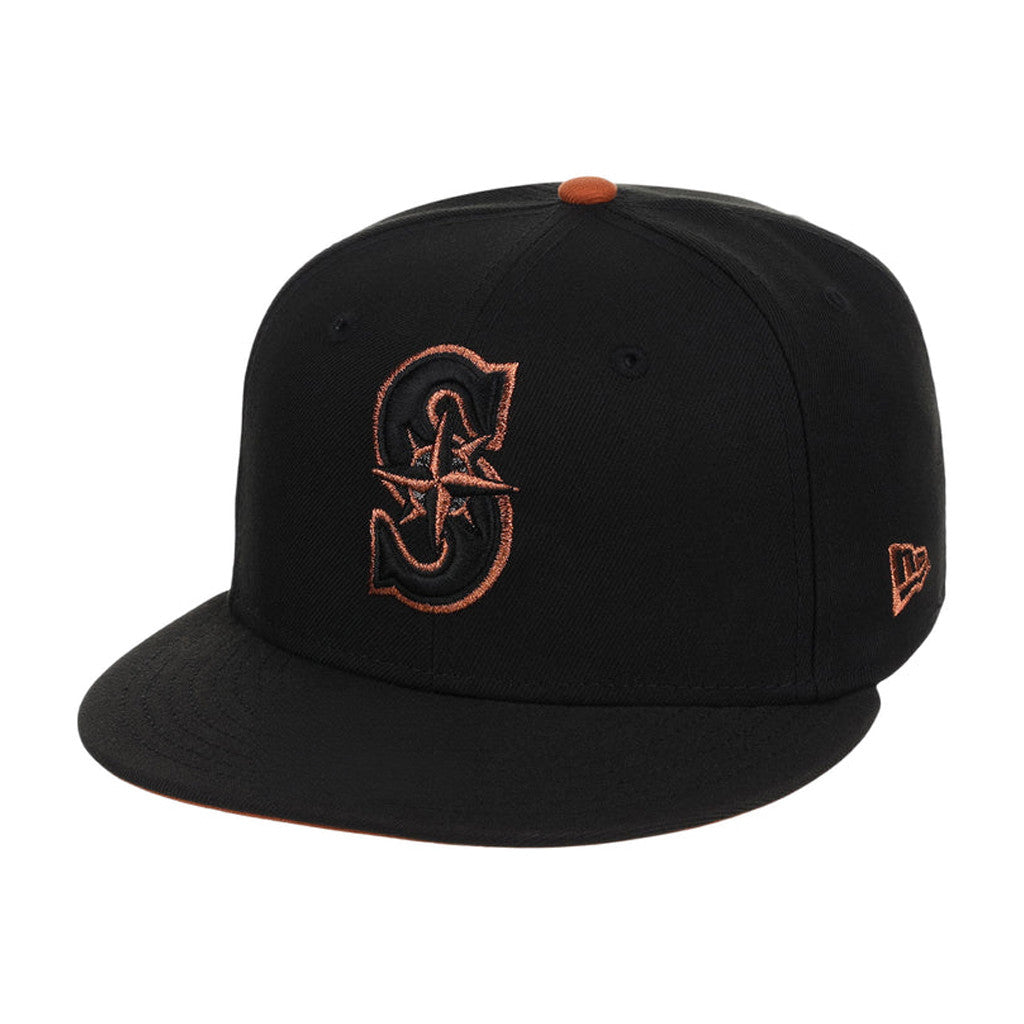 Lids Hat Drop Copper Pot Merch Seattle Mariners Snapback Hat Embroidered Baseball Fan Gift Idea - Merchluma