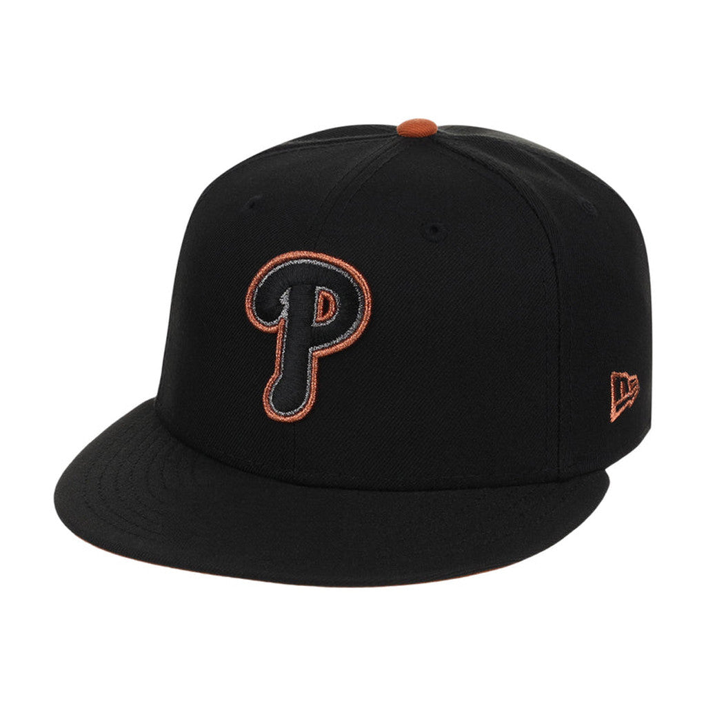 Lids Hat Drop Copper Pot Merch Philadelphia Phillies Snapback Hat Embroidered Baseball Fan Gear - Merchluma