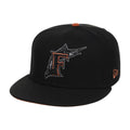 Lids Hat Drop Copper Pot Merch Florida Marlins Snapback Hat Embroidered Gifts For Baseball Fan - Merchluma