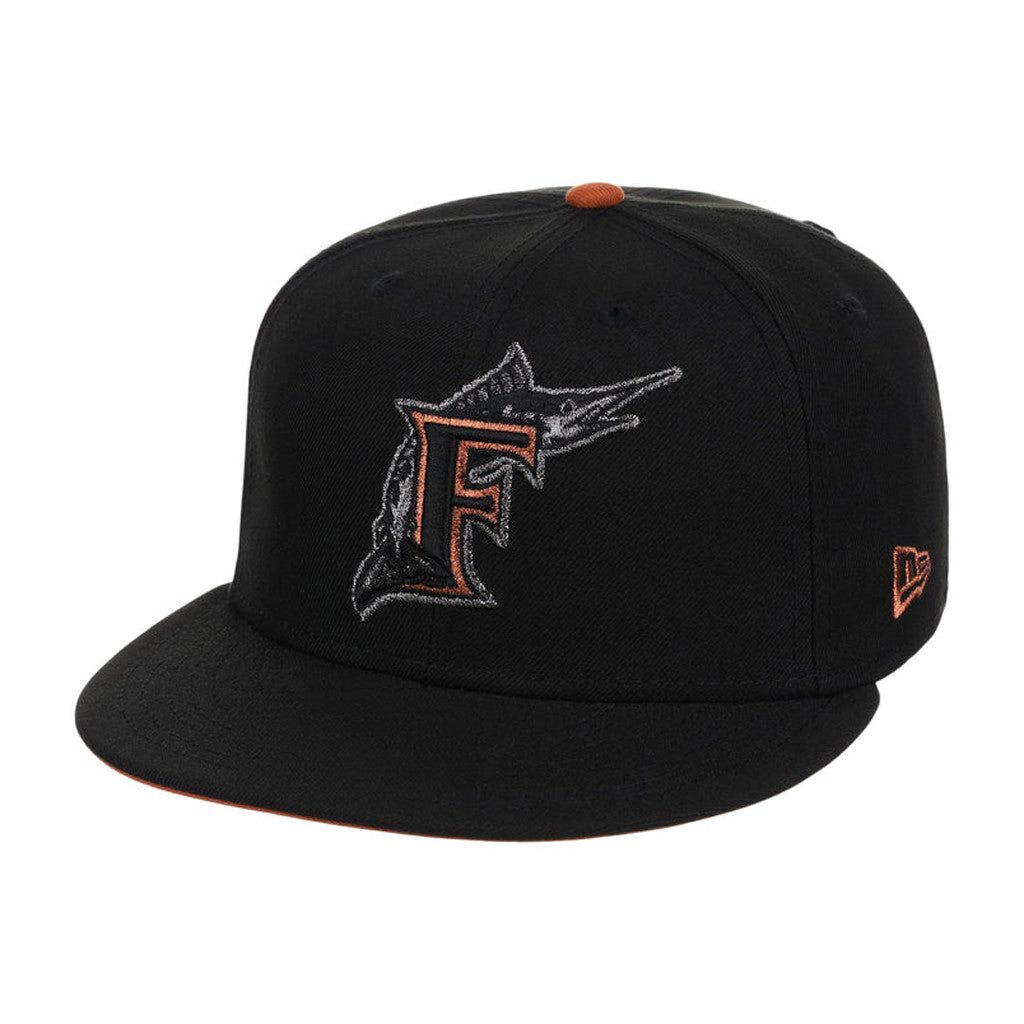 Lids Hat Drop Copper Pot Merch Florida Marlins Snapback Hat Embroidered Gifts For Baseball Fan - Merchluma