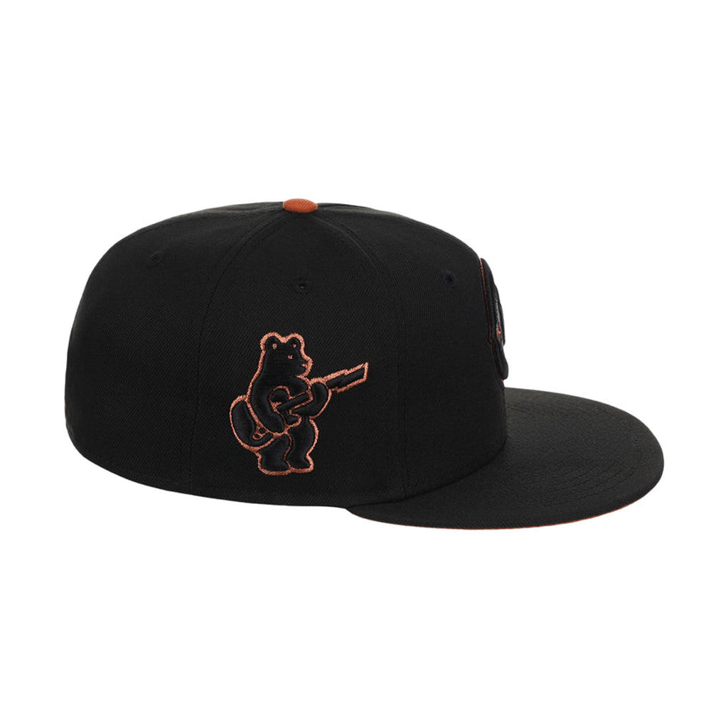 Lids Hat Drop Copper Pot Merch Chicago Cubs Snapback Hat Embroidered Baseball Team Gift Ideas - Merchluma
