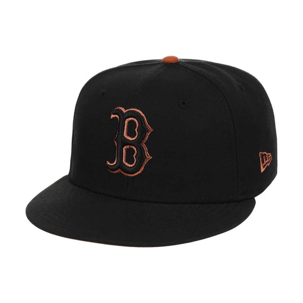 Lids Hat Drop Copper Pot Merch Boston Red Sox Snapback Hat Embroidered Baseball Enthusiast Gift - Merchluma
