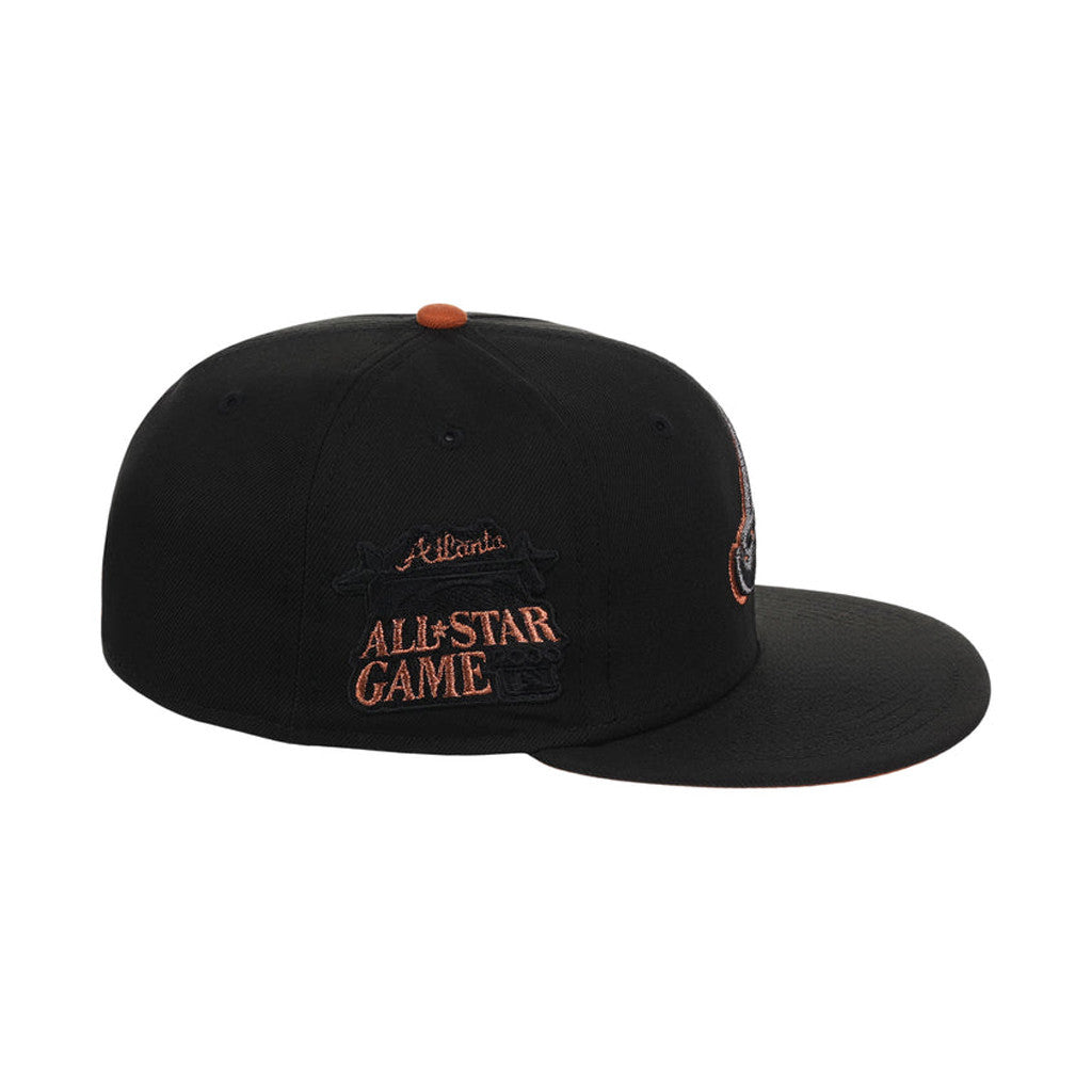Lids Hat Drop Copper Pot Merch Atlanta Braves Snapback Hat Embroidered Baseball Player Gifts - Merchluma