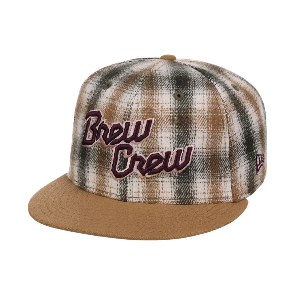 Lids Hat Drop Merch Milwaukee Brewers Brew Crew Biscuit Snapback Hat Gift For Baseball Lovers - Merchluma