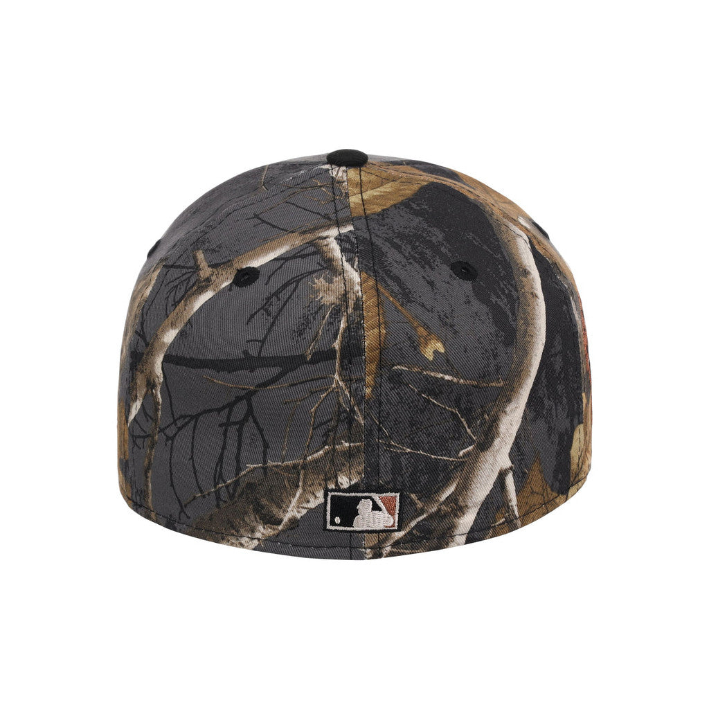 Lids Hat Drop Black Realtree 2-Tone Black And Copper Merch Toronto Blue Jays Snapback Hat Gifts - Merchluma