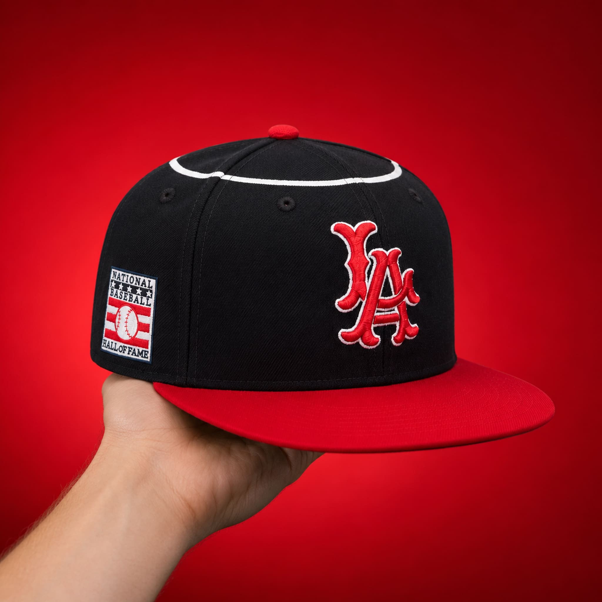 2026 Los Angeles Angels Hall Of Fame Snapback Hat Embroidered LA Angels Merch Baseball Fan Gear - Merchluma