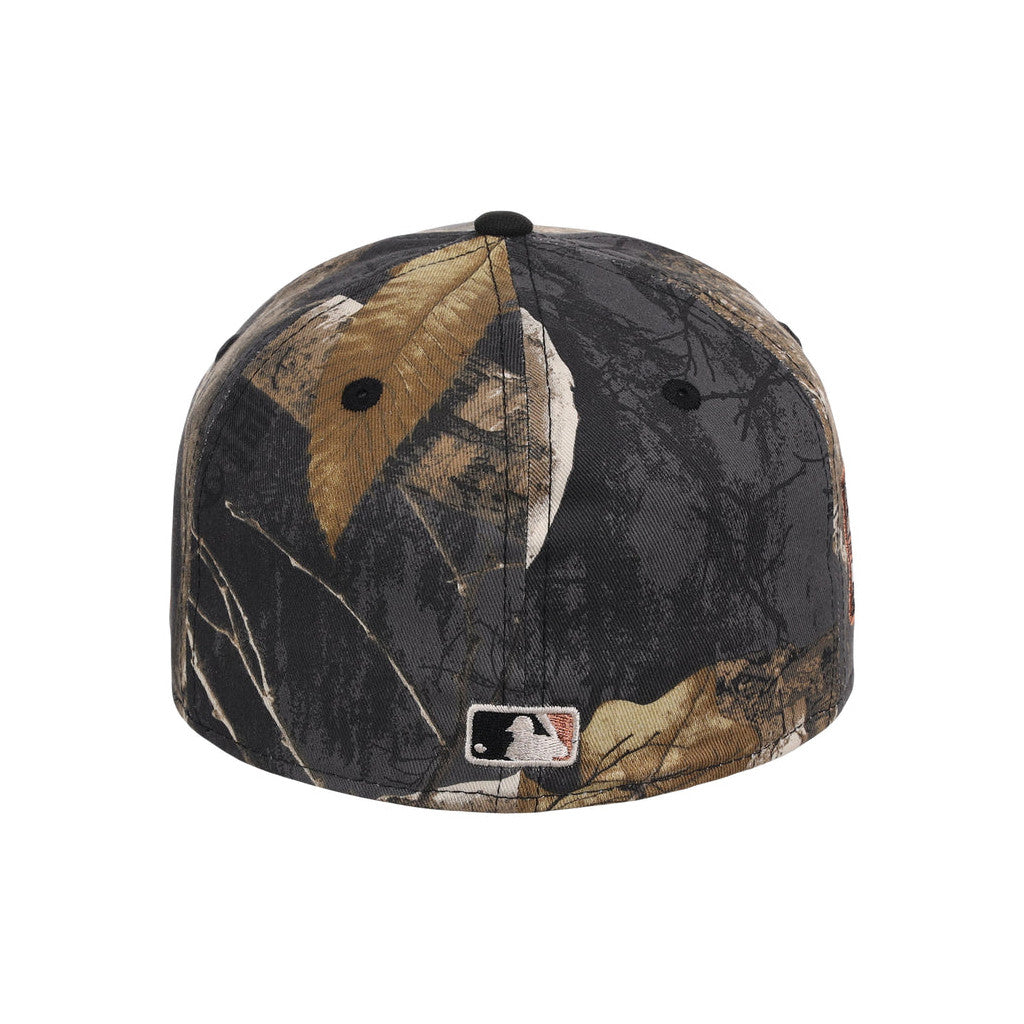 Lids Hat Drop Black Realtree 2-Tone Black And Copper Merch St Louis Cardinals Snapback Hat - Merchluma