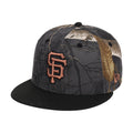Lids Hat Drop Black Realtree 2-Tone Black And Copper Merch San Francisco Giants Snapback Hat - Merchluma