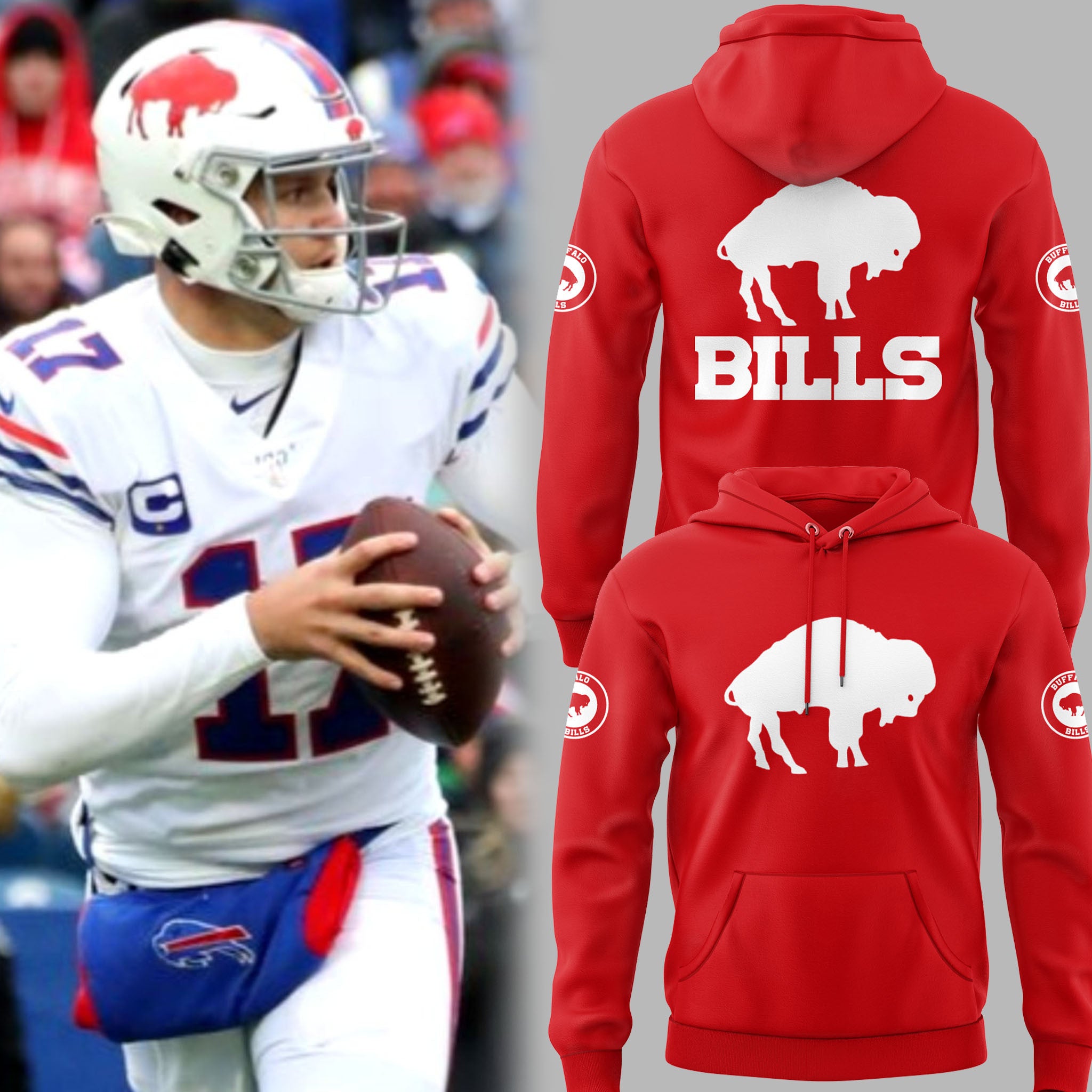 Buffalo Bills A Legacy Reborn Hoodie 2026 Buffalo Bills Merch Gift Ideas For Football Fans - Merchluma