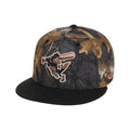 Lids Hat Drop Black Realtree 2-Tone Black And Copper Merch Baltimore Orioles Snapback Hat - Merchluma