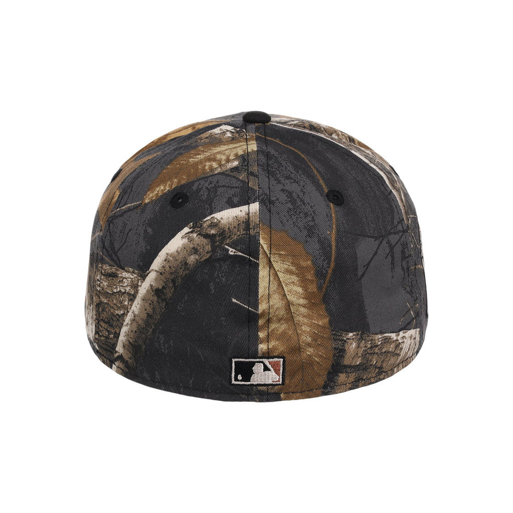 Lids Hat Drop Black Realtree 2-Tone Black And Copper Merch Baltimore Orioles Snapback Hat - Merchluma