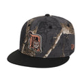 Lids Hat Drop Black Realtree 2-Tone Black And Copper Merch Detroit Tigers Snapback Hat Best Gift - Merchluma