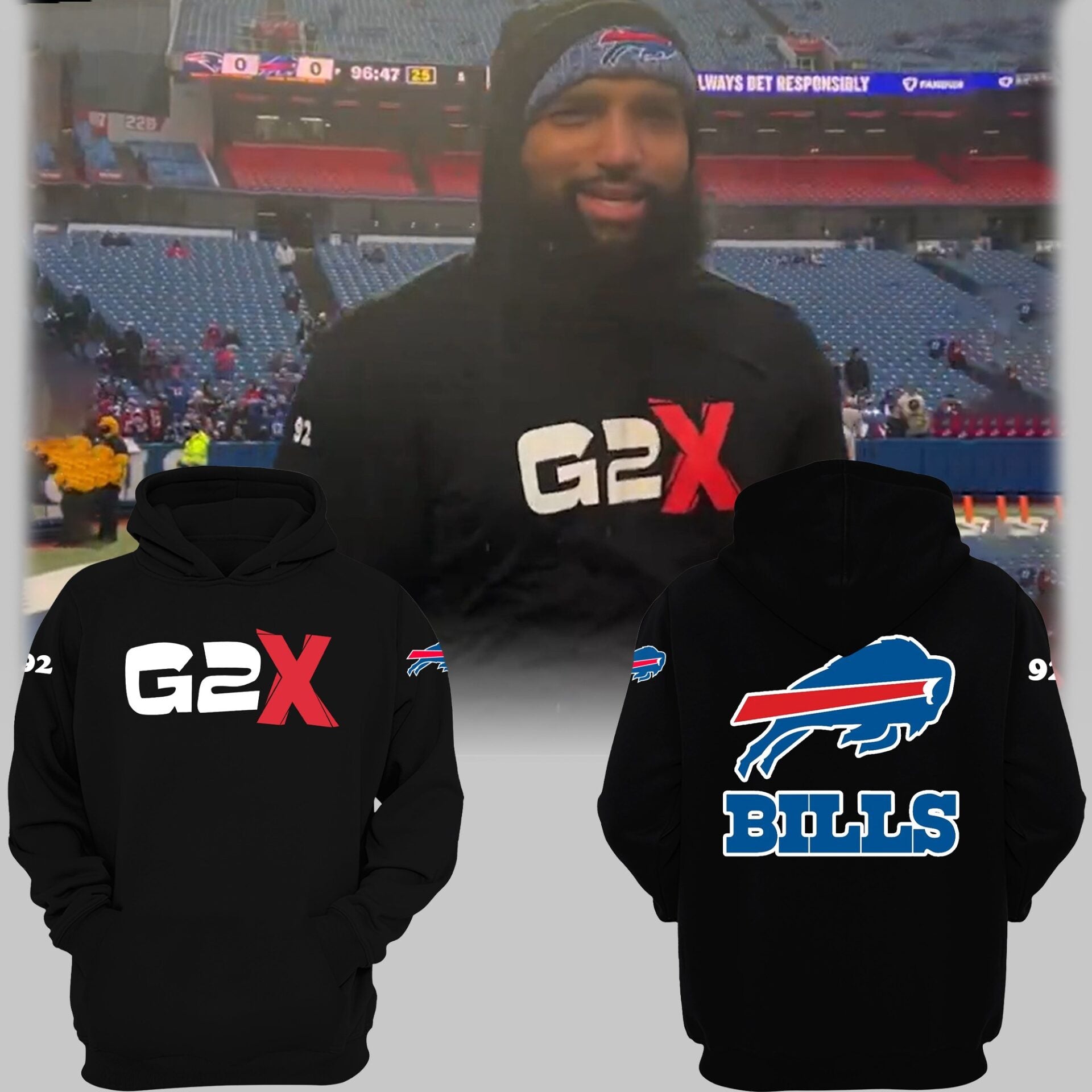 Buffalo Bills Football Team Hoodie 2026 Buffalo Bills Merch Present For Game Day - Merchluma