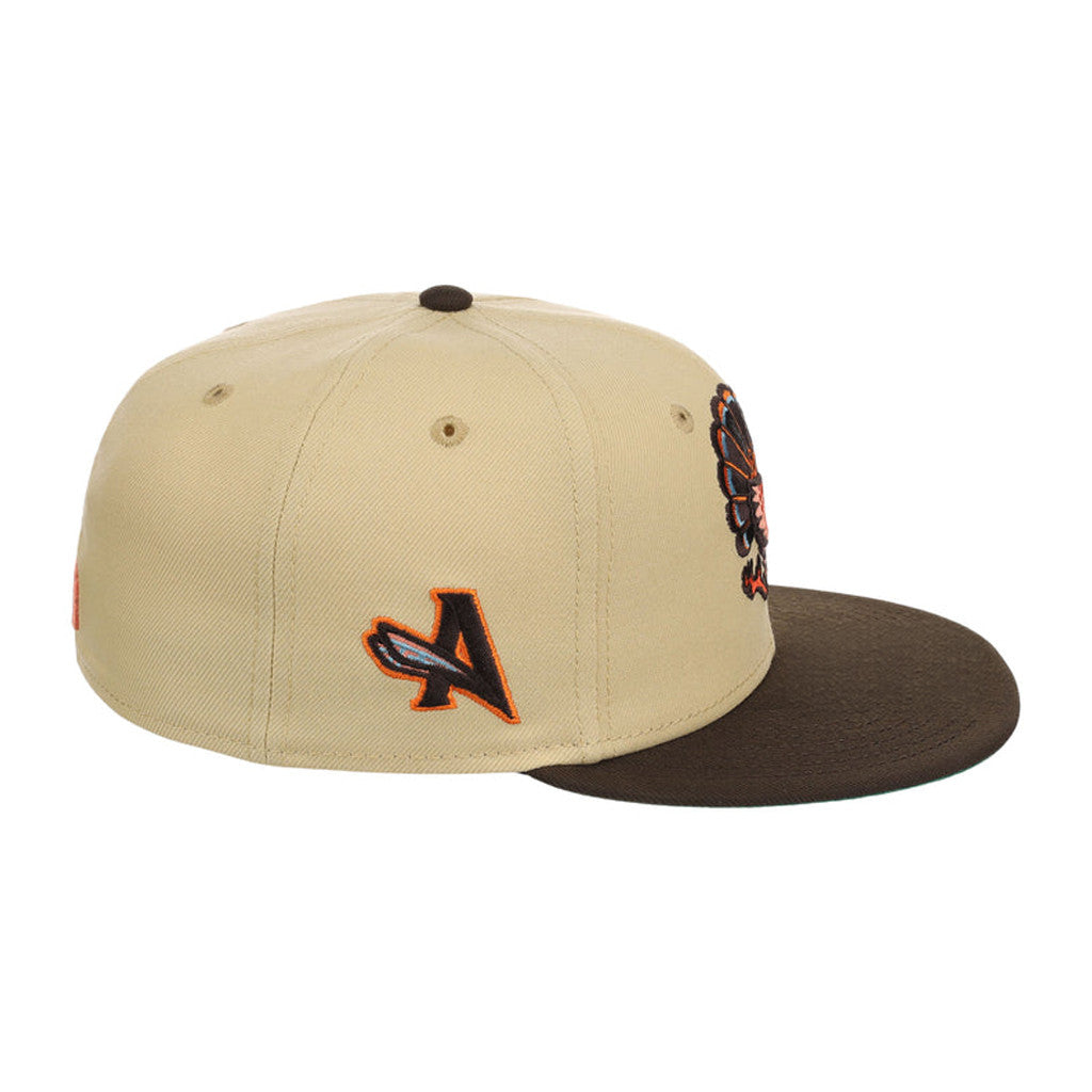 Lids Hat Drop Fitted Feast Merch Augusta GreenJackets Snapback Hat Turkey Hat Thanksgiving Gift - Merchluma