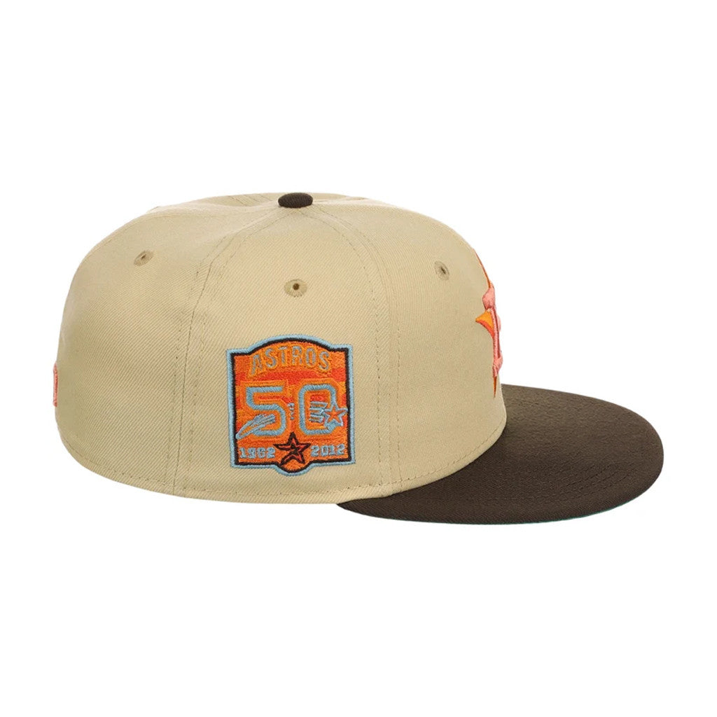 Lids Hat Drop Fitted Feast Merch Houston Astros Snapback Hat Turkey Cap Embroidered Fan Gear - Merchluma