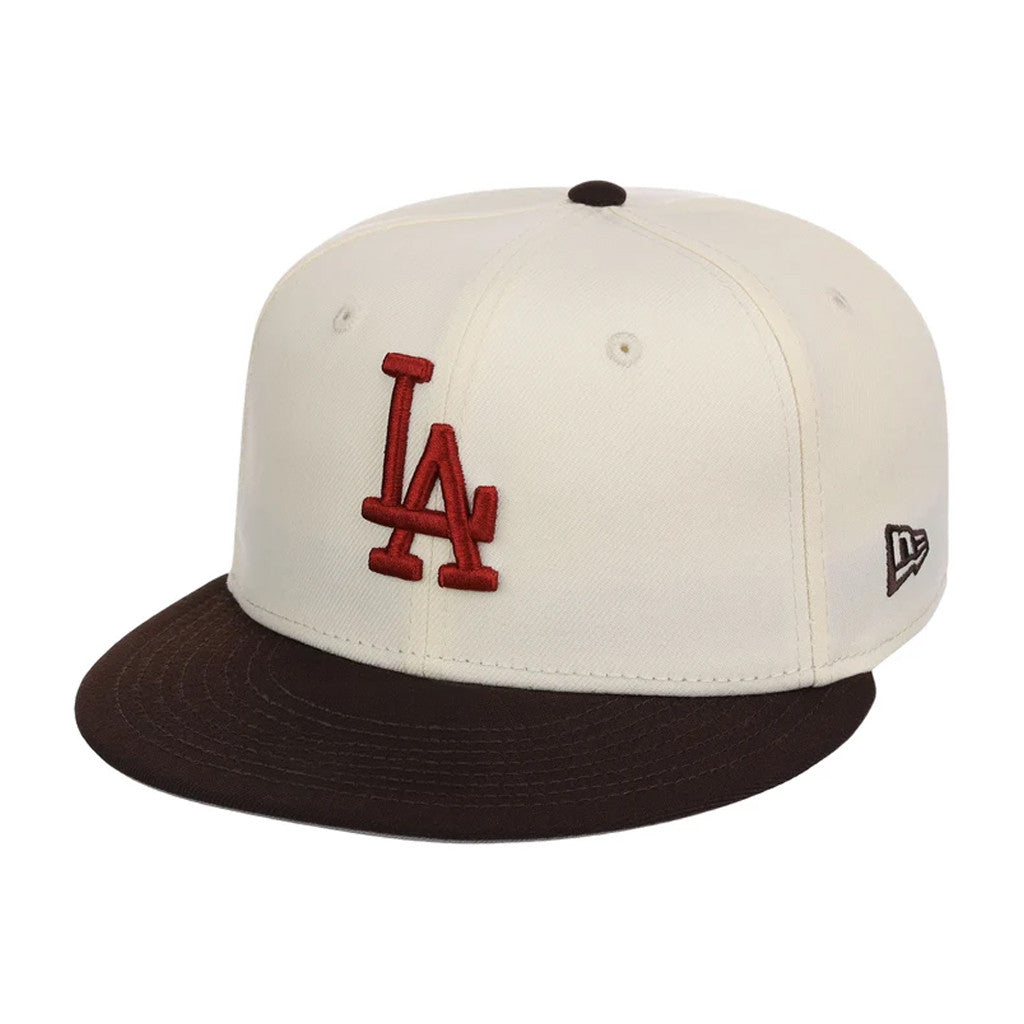 Lids Hat Drop Fitted Feast Merch Los Angeles Dodgers Snapback Hat Biscuit Hat Embroidered - Merchluma
