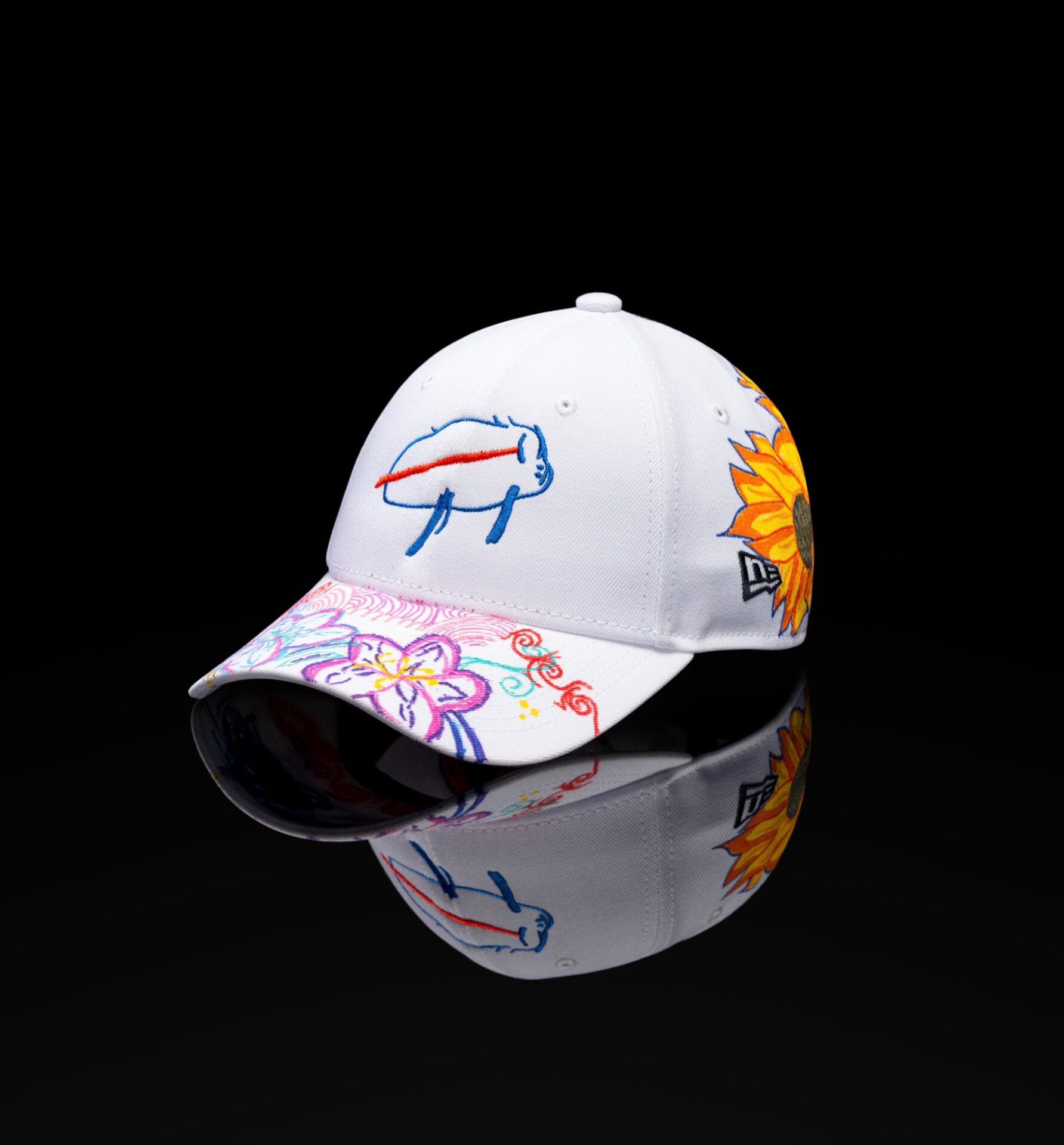 Josh Allen Logo Designed By Patients At Buffalo's Oishei Children's Hospital Hat Bills Merch - Merchluma
