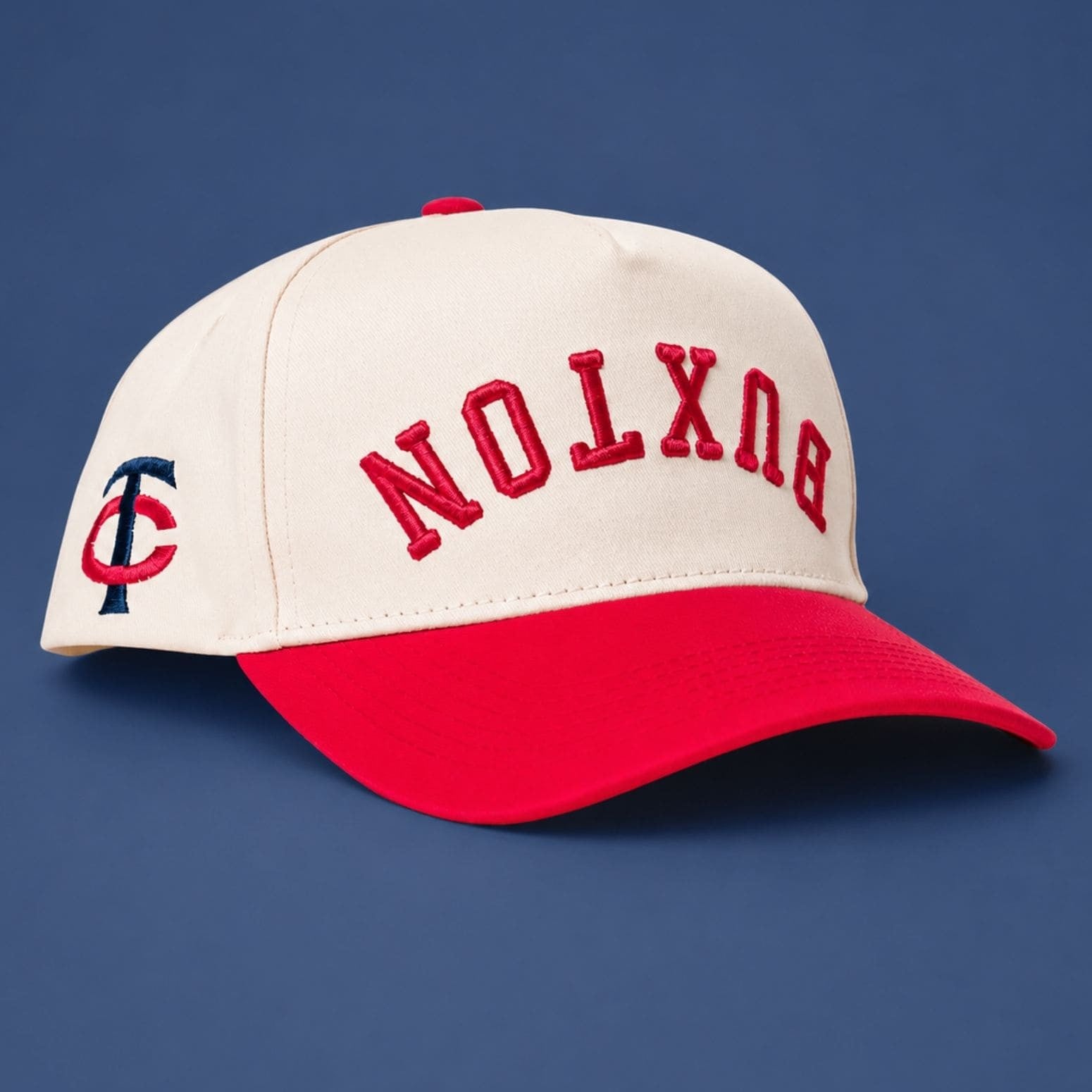 2026 Minnesota Twins Buxton Upside Down Hat Embroidered MN Twins Merch Present For Brothers - Merchluma