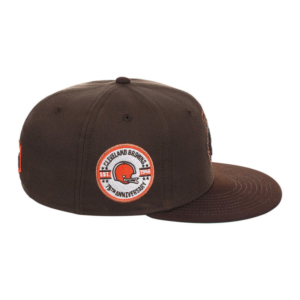 Lids Hat Drop Friday Flux Merch Cleveland Browns Dawg Snapback Hat Present For Brothers - Merchluma