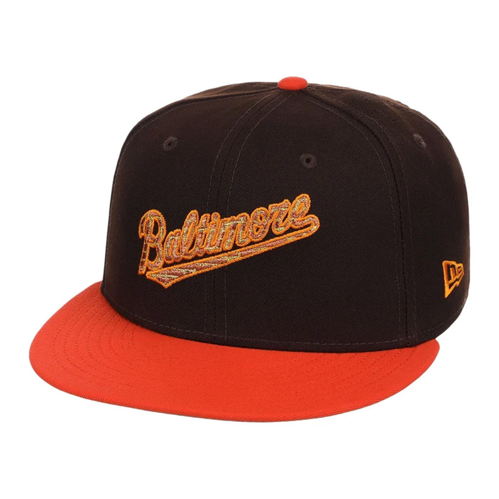 Lids Hat Drop Friday Flux Merch Baltimore Orioles Brick Snapback Hat Gift For Baseball Loves - Merchluma