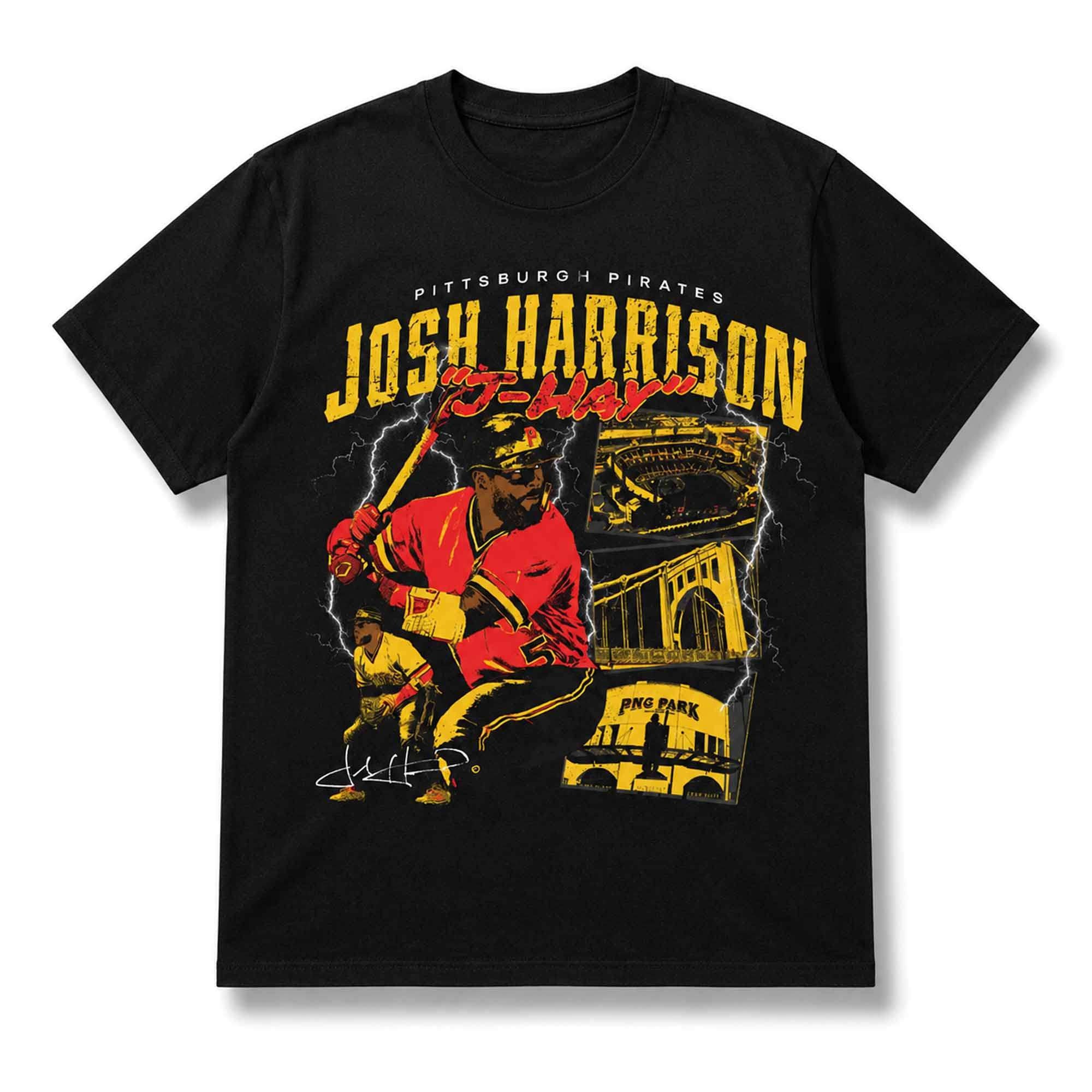 2026 Pirates Josh Harrison T-Shirt Pittsburgh Pirates Merch Gifts For Baseball Lovers - Merchluma