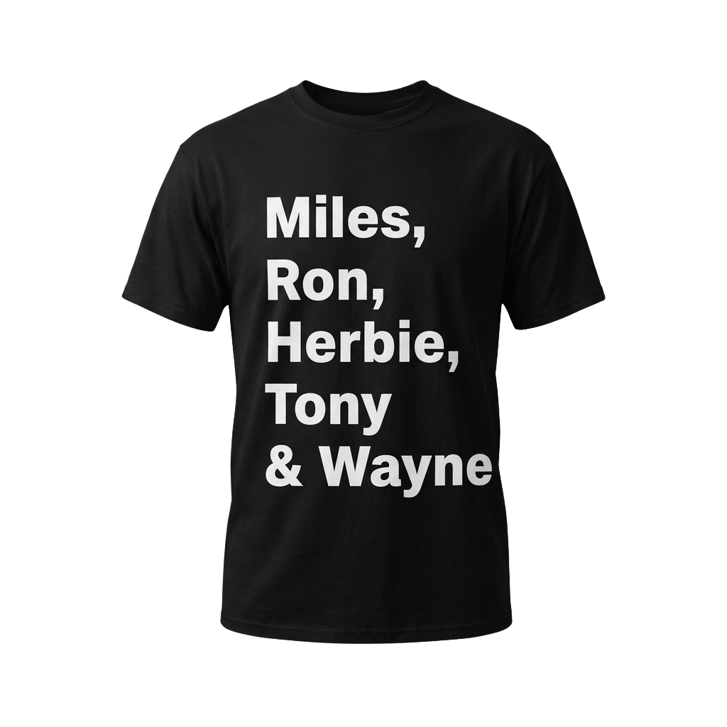 Miles Ron Herbie Tony And Wayne Shirt Gift Ideas For Husband - Merchluma