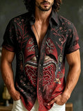Halloween Botany With Human Anatomy Art Hawaiian Shirt Cool Halloween Clothes Horror Shirts - Merchluma