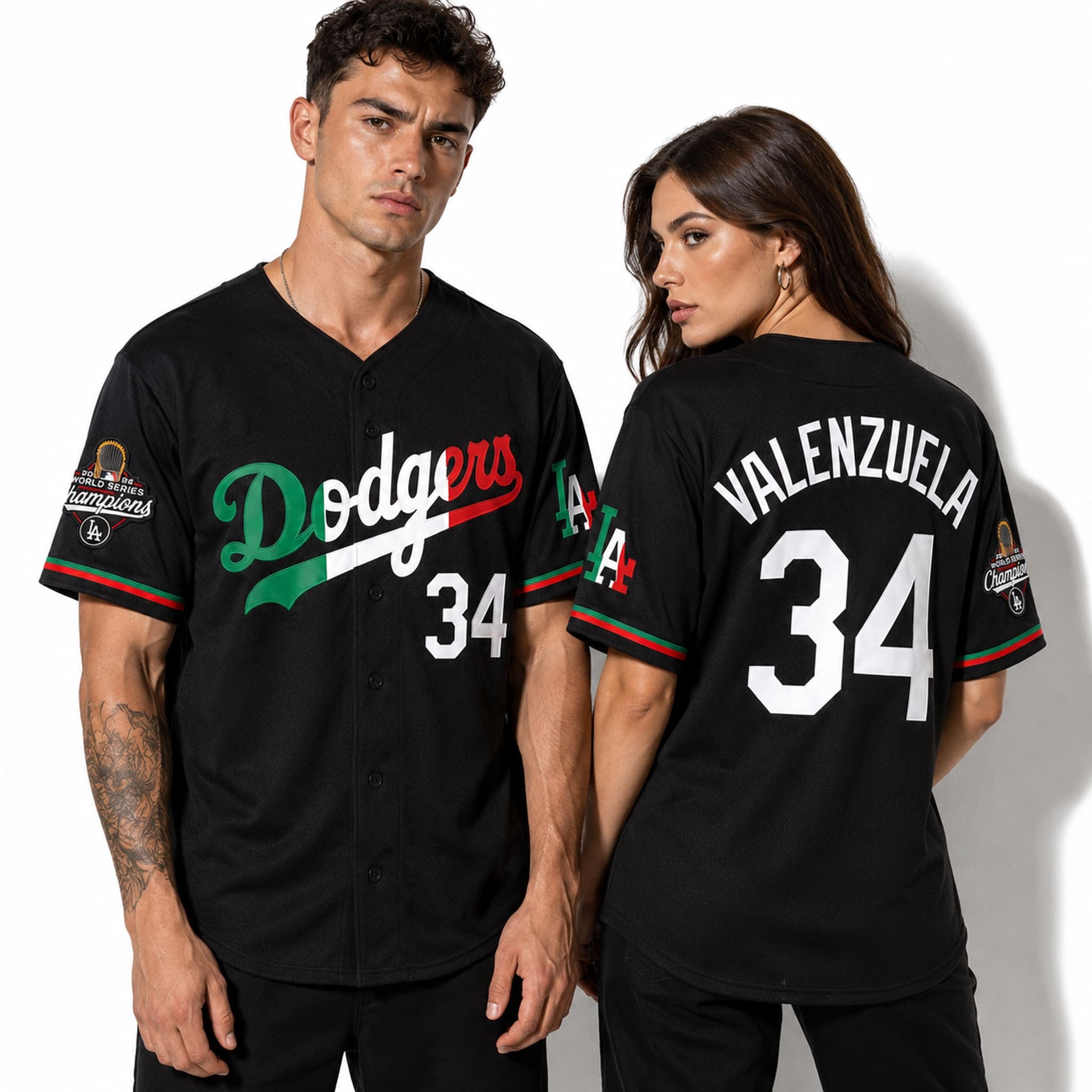 2026 Los Angeles Dodgers Mexico Valenzuela World Series Champions Jersey LA Dodgers Merch - Merchluma