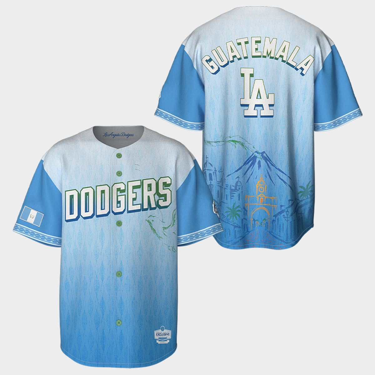 2026 Los Angeles Dodgers Guatemalan Heritage Night Jersey LA Dodgers Merch Gift For Fans - Merchluma