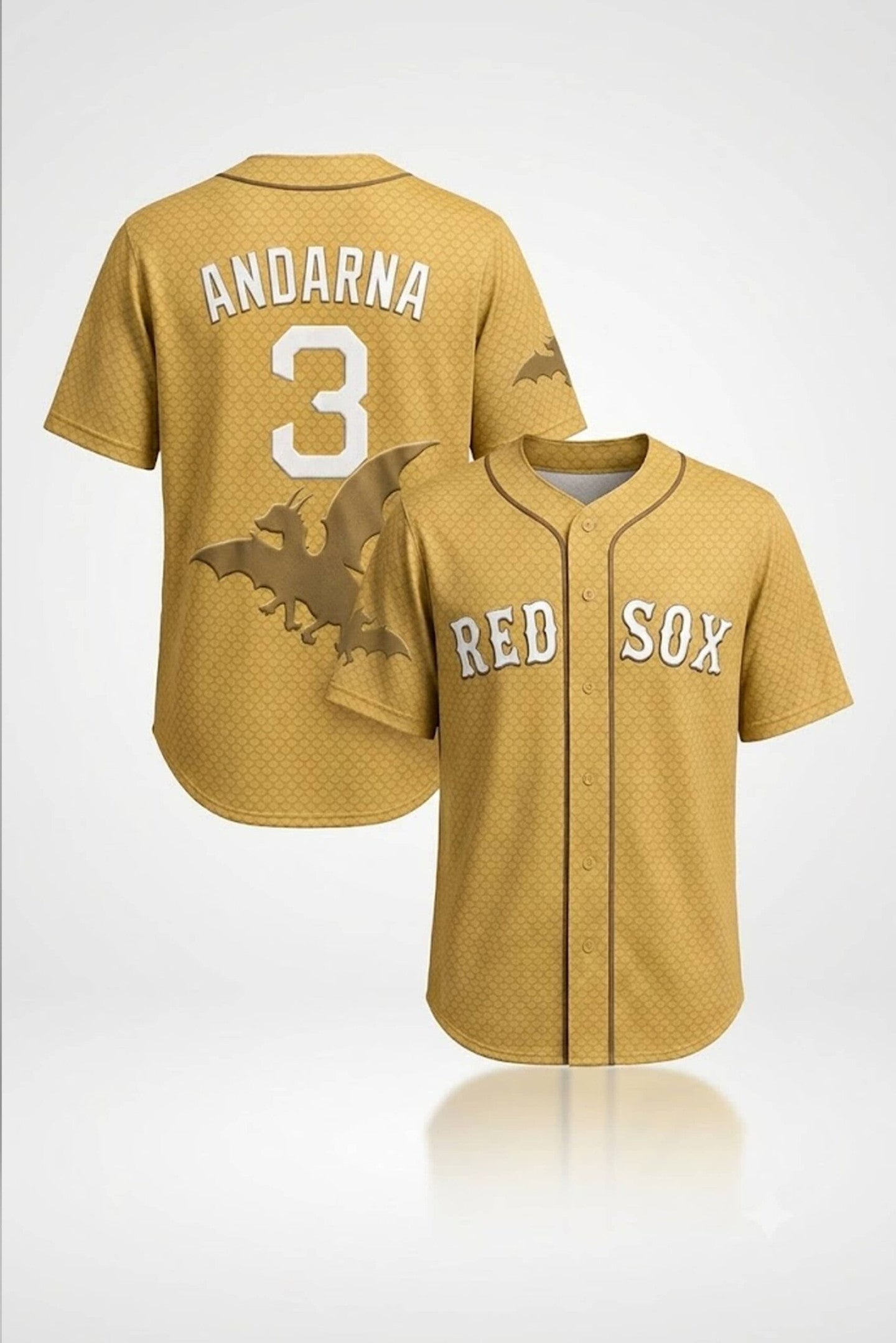 Andarna Iron Flame Day Red Sox Jersey Fan Merch Unique Gifts For Husband - Merchluma