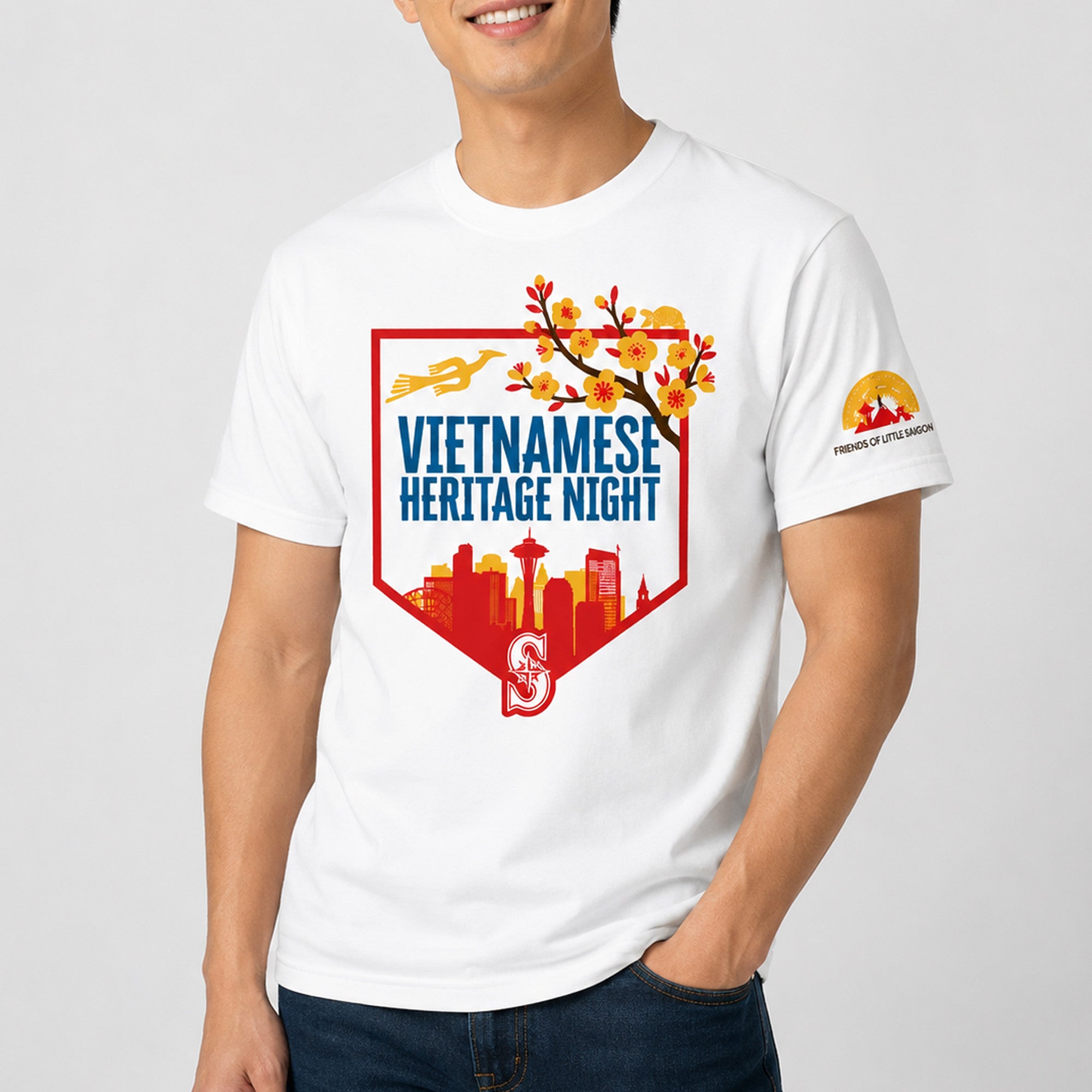 Mariners Friends of Little Sai Gon Vietnamese Heritage Night Shirt Seattle Mariners Merch - Merchluma