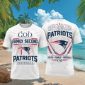 New England Patriots God First Family Second Faith Football Shirt Patriots Merch Gifts For Fan - Merchluma