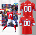 Personalized Buffalo Bills Red Jersey Buffalo Bills Merch Gift Ideas For Football Fans - Merchluma