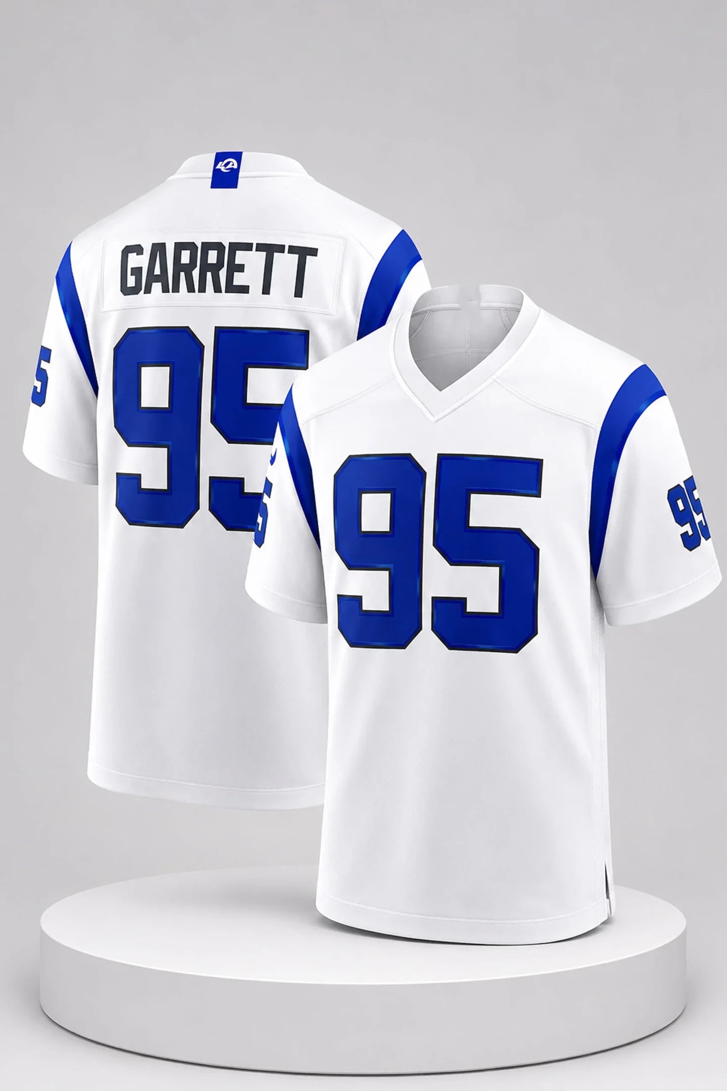 Los Angeles Rams Classic Sol Game 2026 Football Jersey #95 Garrett Jersey LA Rams Merch - Merchluma
