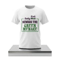 Daily Fail Beware The Green Menace Shirt White Birthday Gift Ideas For Brothers - Merchluma