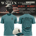 Morgan Wallen x Philadelphia Eagles Merch 2026 Still The Problem Tour T-Shirt Football Fan Gear - Merchluma