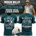Morgan Wallen x Philadelphia Eagles T-Shirt 2026 Still The Problem Tour Merch Gifts For Fans - Merchluma