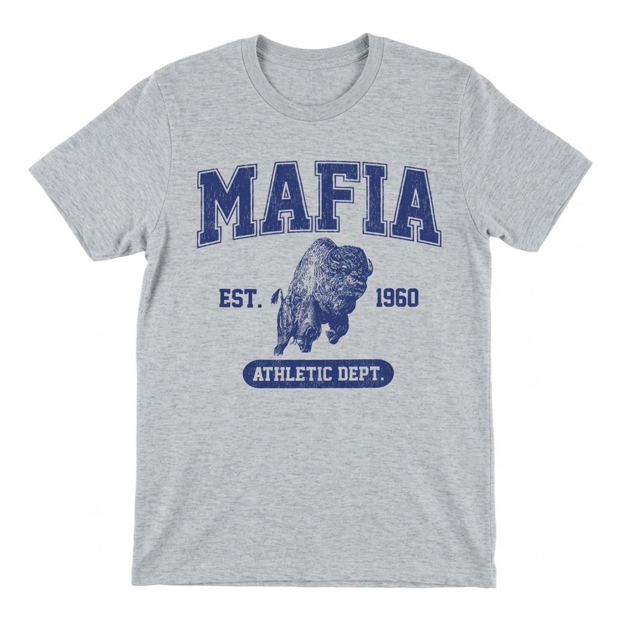 Bills Mafia Est 1960 Athletic Dept Shirt Buffalo Bills Merch Best Gift For Football Fans - Merchluma