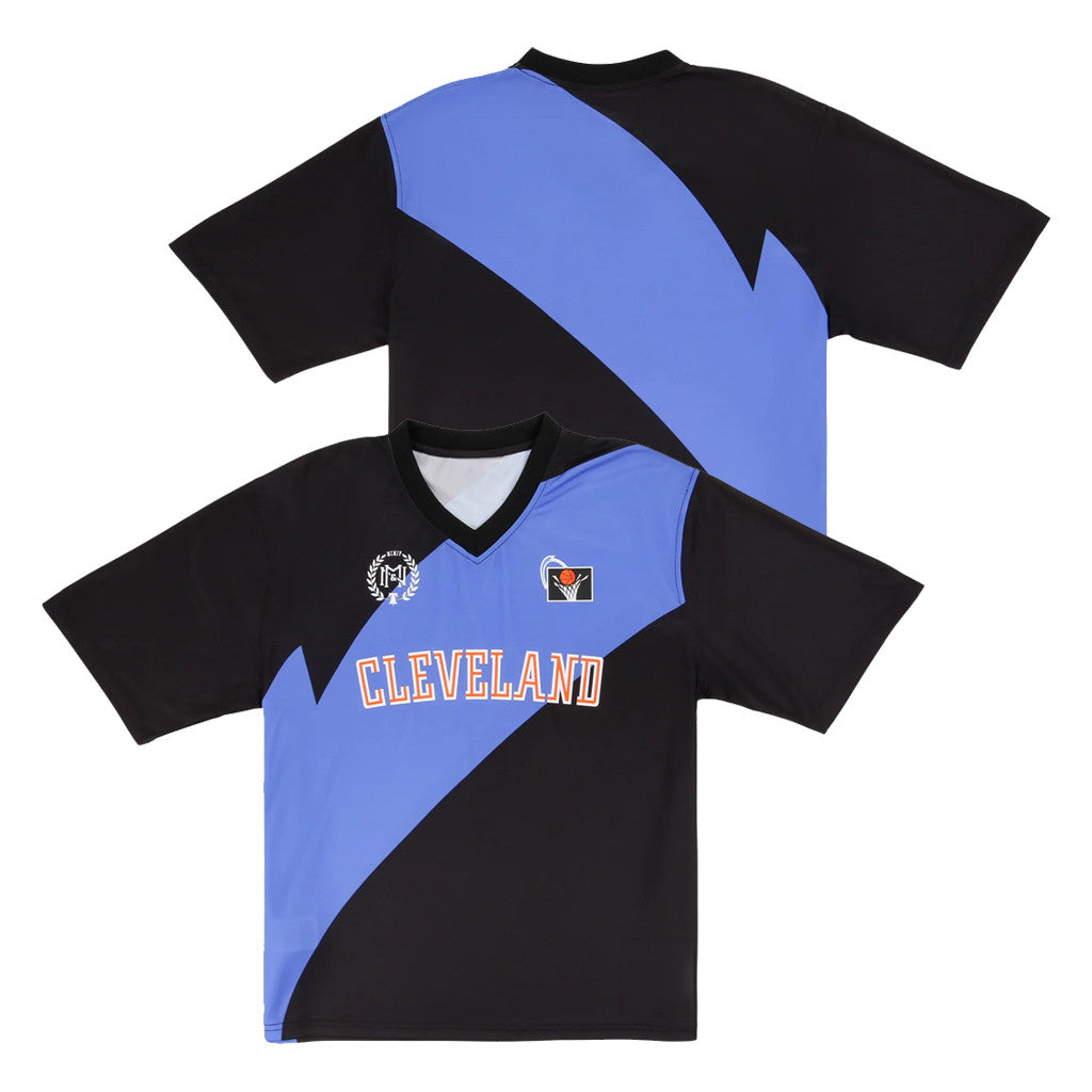 Cleveland Cavaliers Goal Line Soccer Jersey Mitchell And Ness Collection Lids Hat Drop Merch - Merchluma