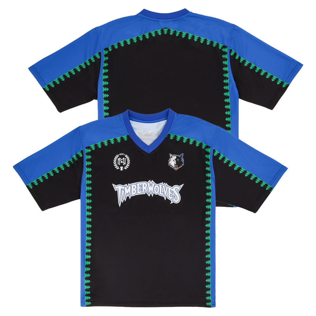 Minnesota Timberwolves Goal Line Soccer Jersey Mitchell And Ness Collection Lids Hat Drop Merch - Merchluma