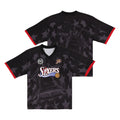Philadelphia 76ers Goal Line Soccer Jersey Mitchell And Ness Collection Lids Hat Drop Merch Men - Merchluma