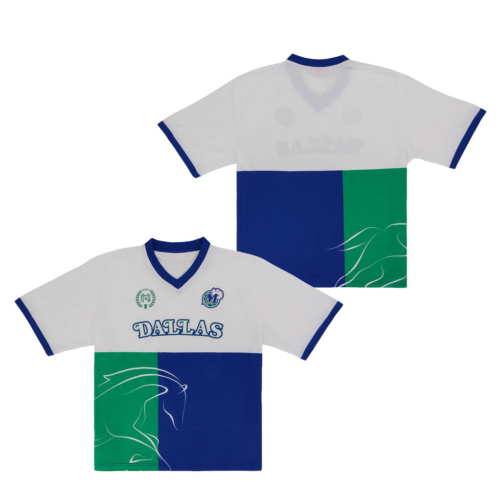 Dallas Mavericks Goal Line Soccer Jersey Mitchell And Ness Collection Lids Hat Drop Merch - Merchluma