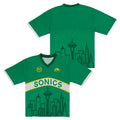 Seattle Supersonics Goal Line Soccer Jersey Mitchell And Ness Collection Lids Hat Drop Merch - Merchluma