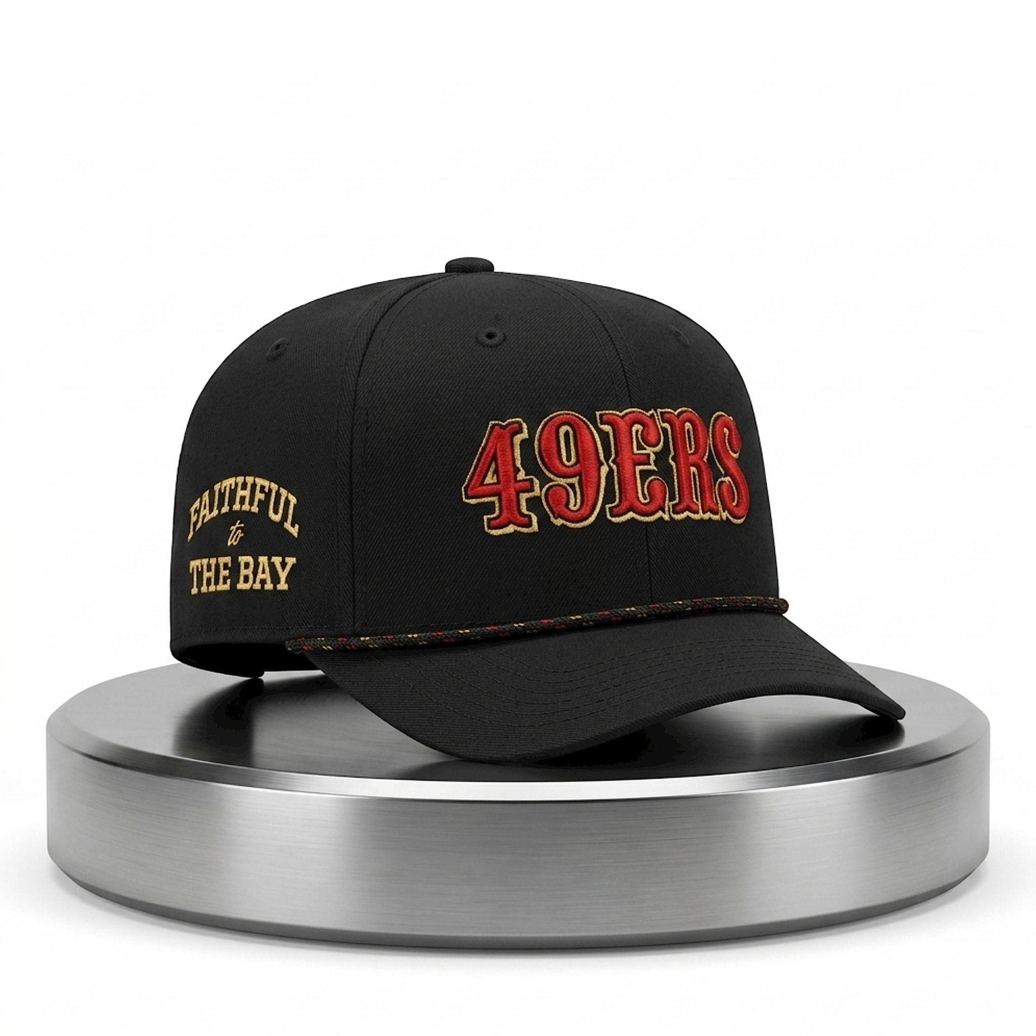 Brock Purdy 49ers Faithful To The Bay Hat Embroidered San Francisco 49ers Merch Fans Gifts - Merchluma