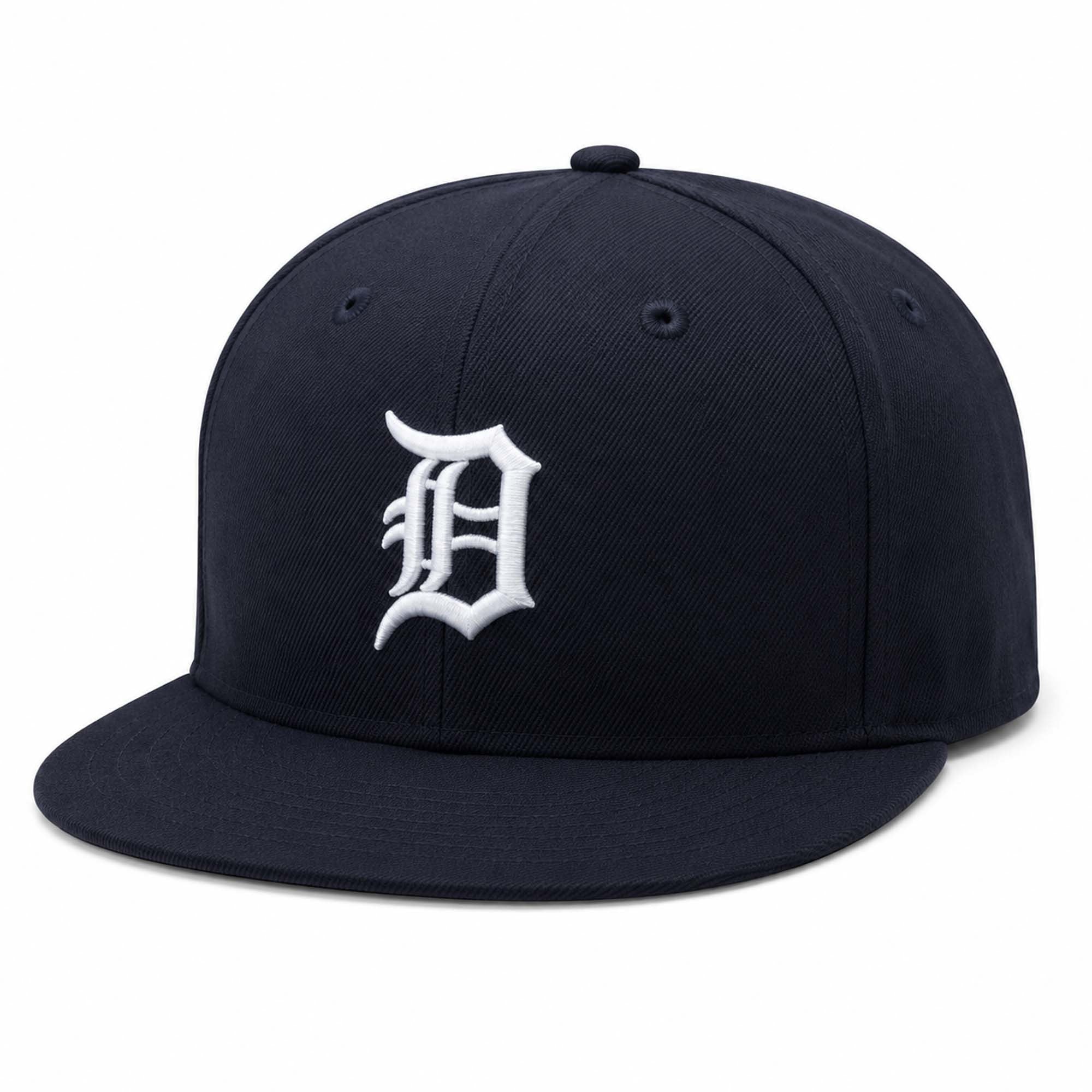Tarik Skubal Detroit Tigers Baseball Snapback Hat Navy Embroidered Tarik Skubal Merch Fan Gifts - Merchluma