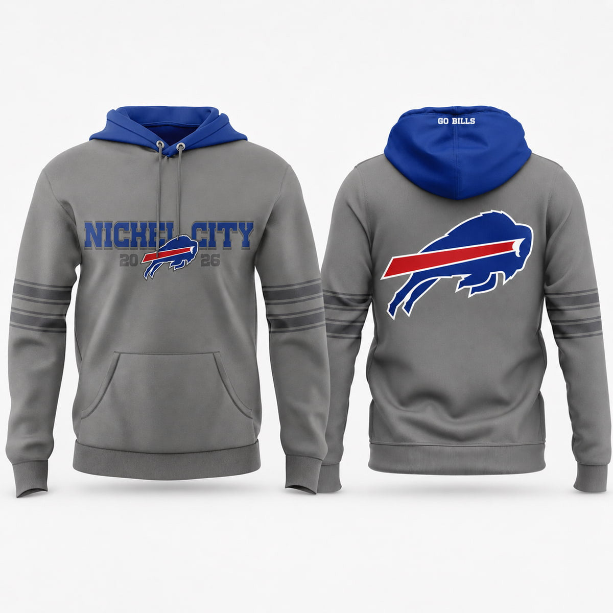 Buffalo Bills Nickel City Game 2026 Hoodie Buffalo Bills Merch Present For Football Fans - Merchluma
