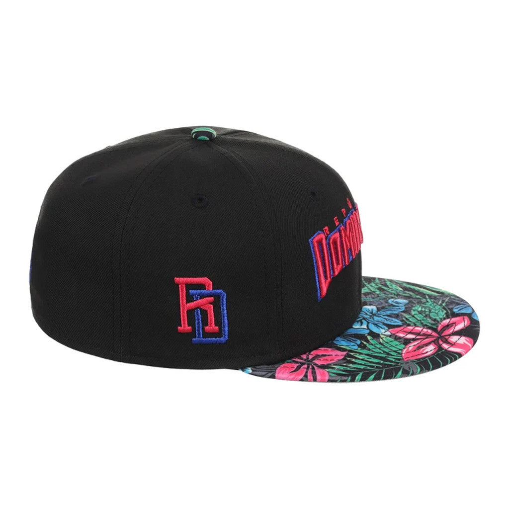 Lids Hat Drop Dominican Republic Merch Republica Dominicana Snapback Hat Floral Hat Best Gifts - Merchluma