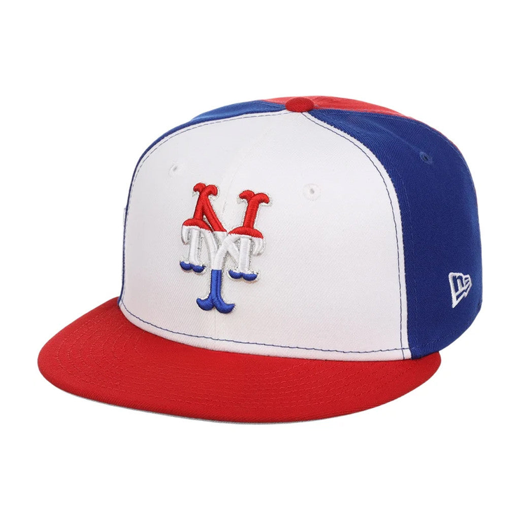 Lids Hat Drop San Juan Crown The City Merch New York Mets Snapback Hat Puerto Rico Flag Hat - Merchluma
